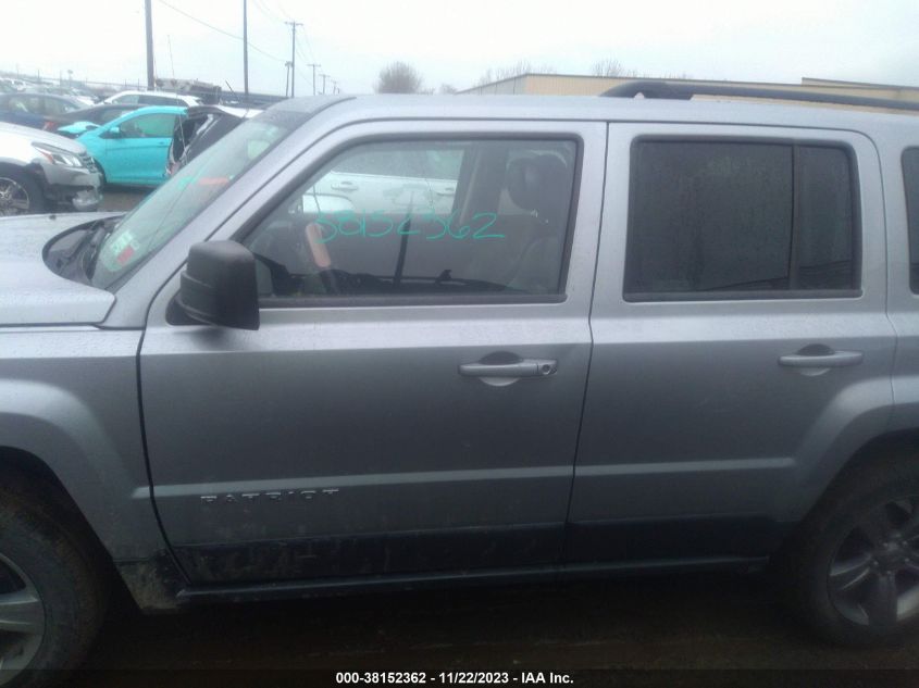 2015 JEEP PATRIOT LATITUDE - 1C4NJRFB3FD412222