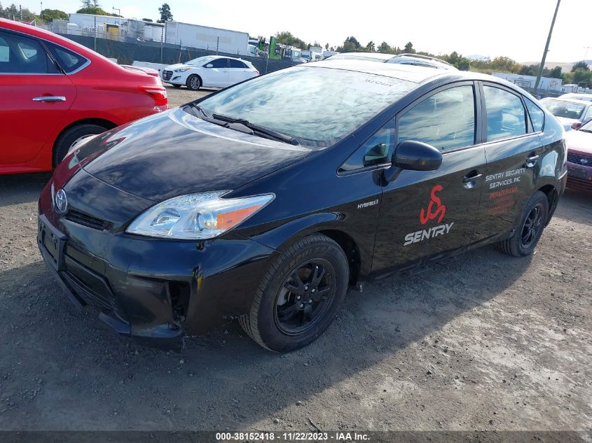 2015 TOYOTA PRIUS FOUR - JTDKN3DU4F1887016