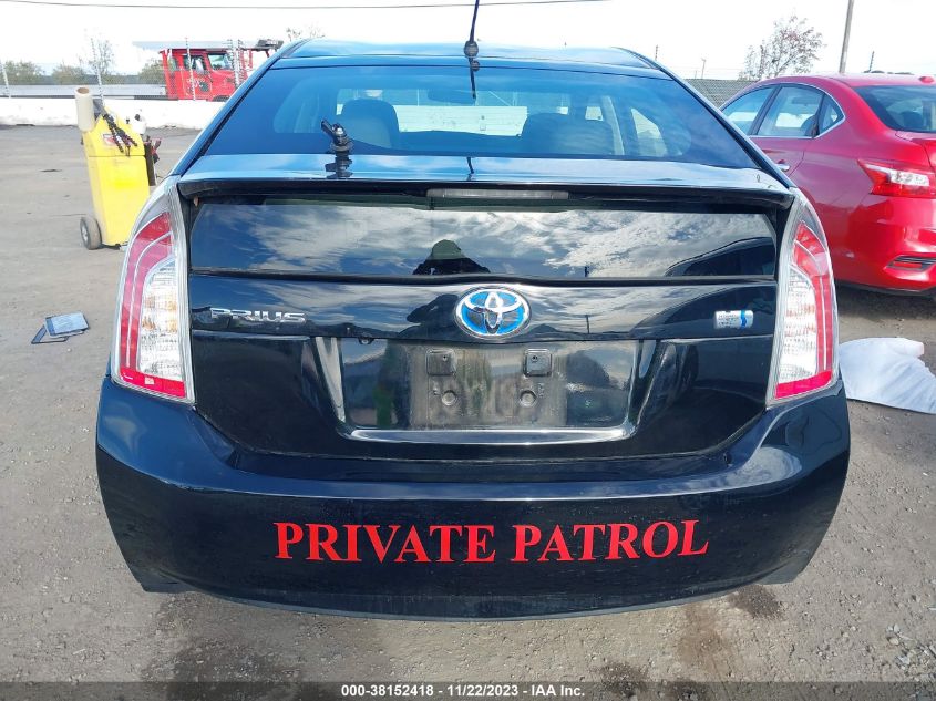 2015 TOYOTA PRIUS FOUR - JTDKN3DU4F1887016
