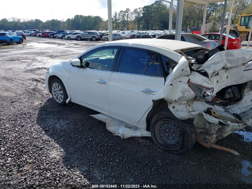 2019 NISSAN SENTRA S - 3N1AB7AP7KY222839