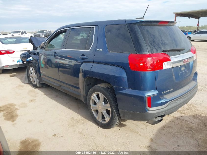 2017 GMC TERRAIN SLE - 2GKALMEK0H6228052