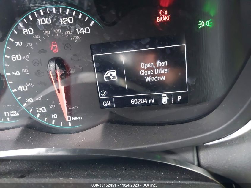 2019 CHEVROLET TRAX 1LT - KL7CJPSB9KB834600