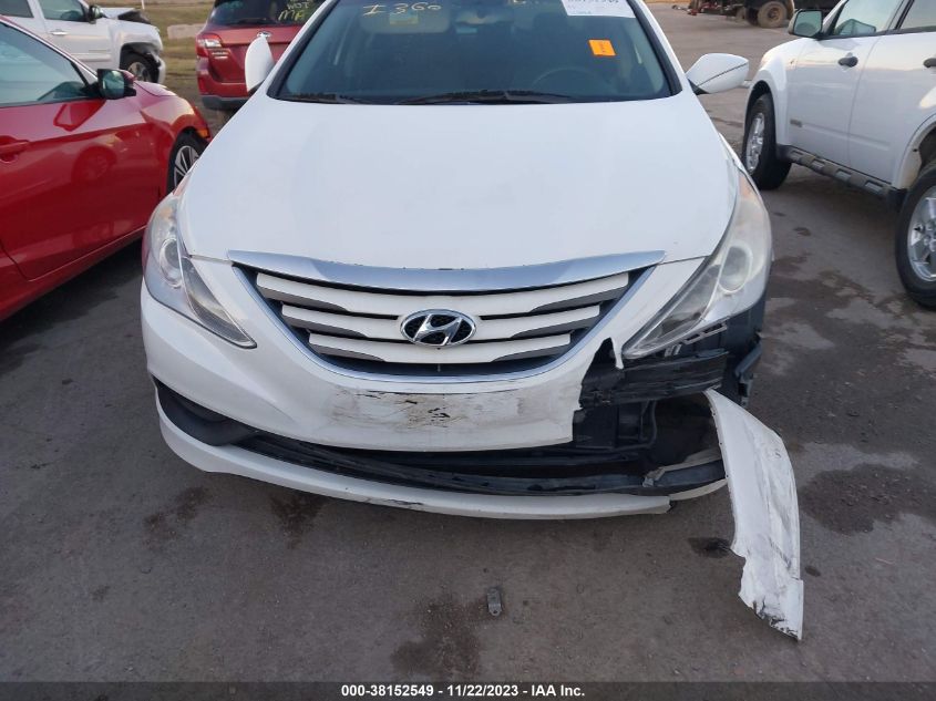 2014 HYUNDAI SONATA GLS - 5NPEB4AC0EH833341