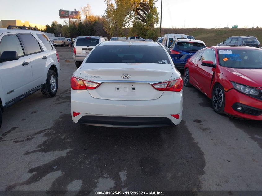 2014 HYUNDAI SONATA GLS - 5NPEB4AC0EH833341