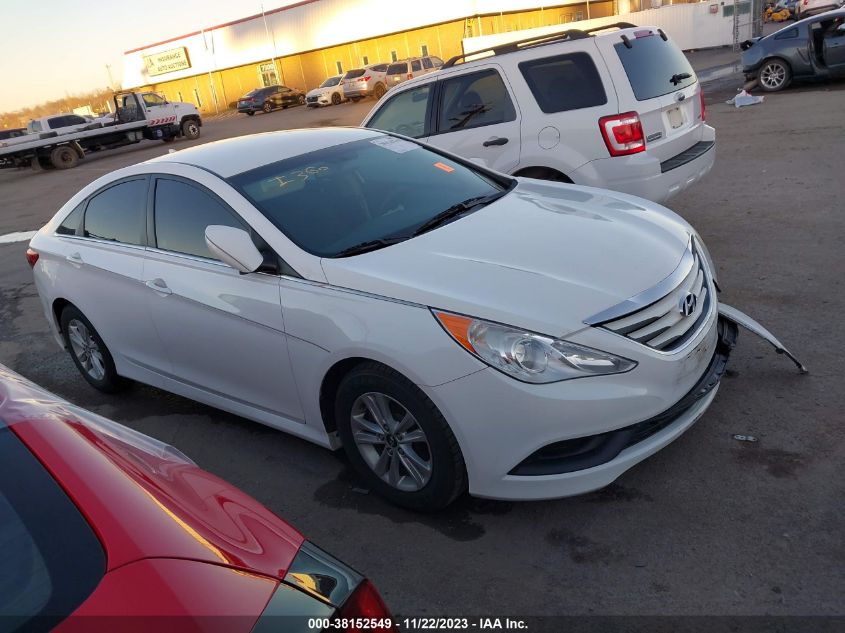 2014 HYUNDAI SONATA GLS - 5NPEB4AC0EH833341