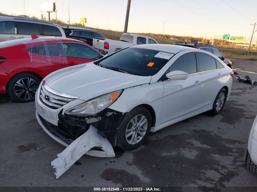 2014 HYUNDAI SONATA GLS - 5NPEB4AC0EH833341