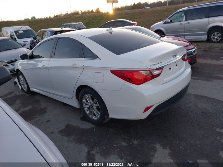 2014 HYUNDAI SONATA GLS - 5NPEB4AC0EH833341