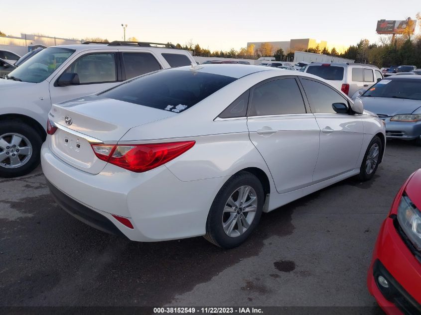 2014 HYUNDAI SONATA GLS - 5NPEB4AC0EH833341