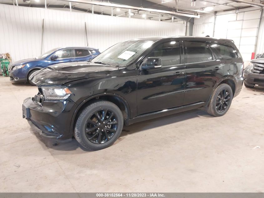 VIN 1C4RDJDG4JC307650 2018 DODGE DURANGO GT AWD