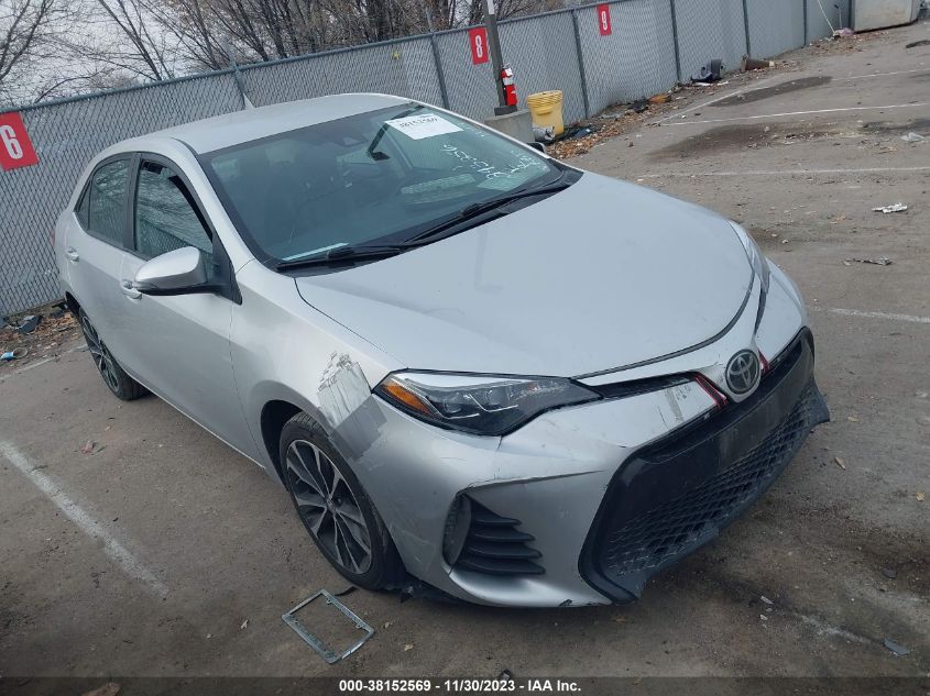 2019 TOYOTA COROLLA SE - 2T1BURHE6KC243256