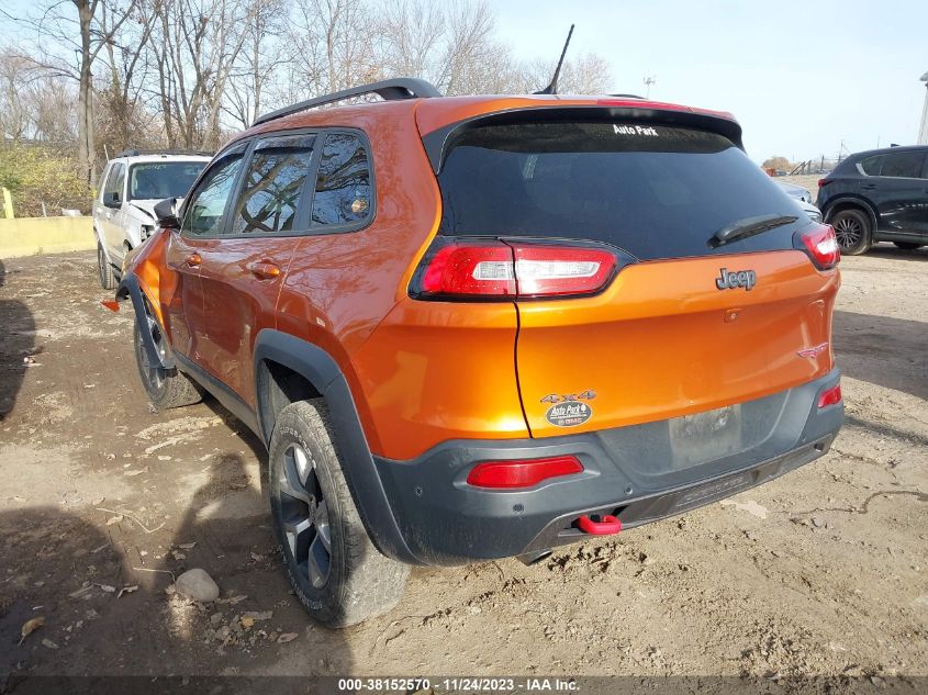 2015 JEEP CHEROKEE TRAILHAWK - 1C4PJMBB7FW696699