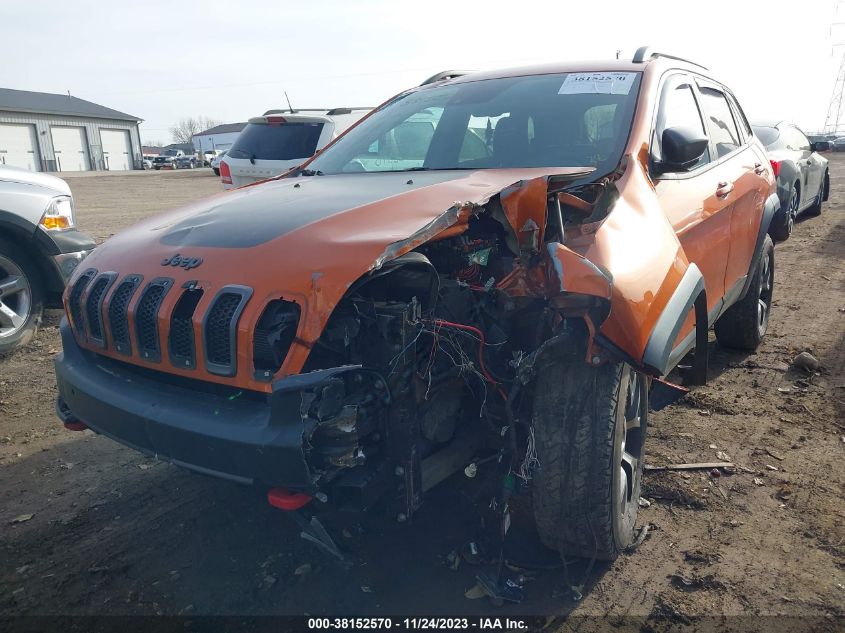 2015 JEEP CHEROKEE TRAILHAWK - 1C4PJMBB7FW696699