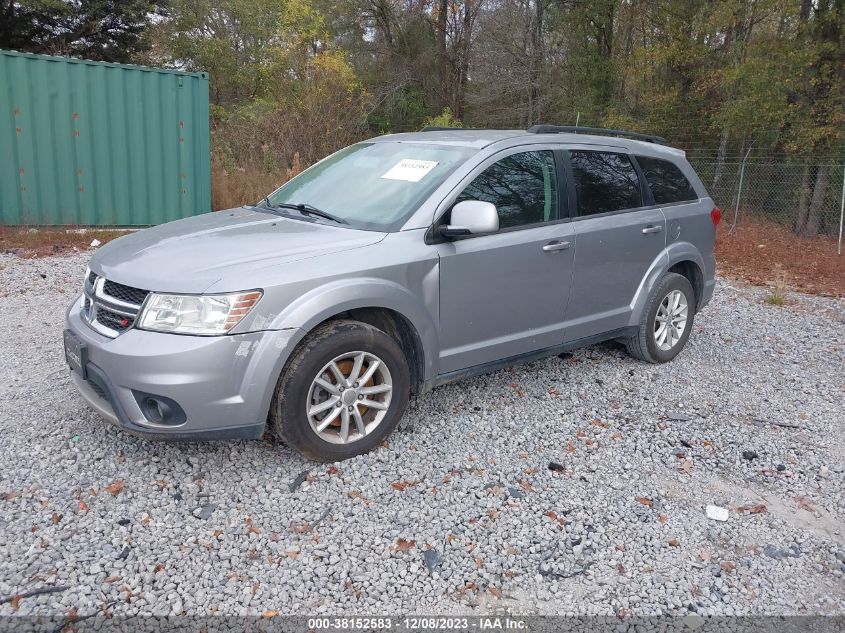 2015 DODGE JOURNEY SXT - 3C4PDCBG0FT743686
