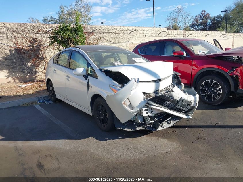 2015 TOYOTA PRIUS THREE - JTDKN3DU8F2004304