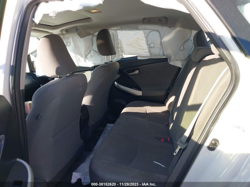 2015 TOYOTA PRIUS THREE - JTDKN3DU8F2004304