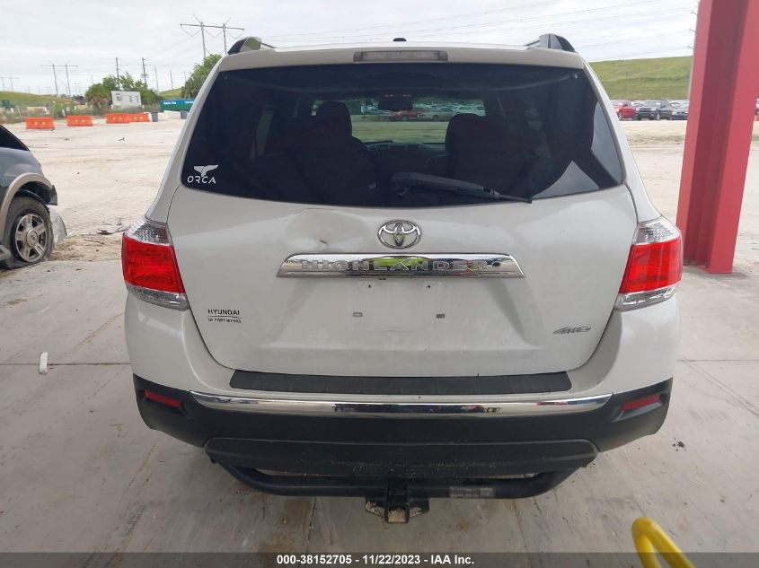 2013 TOYOTA HIGHLANDER LIMITED V6 - 5TDDK3EH5DS183331