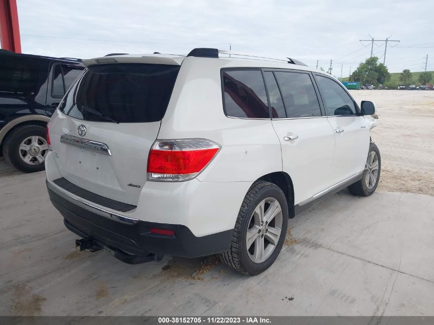 2013 TOYOTA HIGHLANDER LIMITED V6 - 5TDDK3EH5DS183331