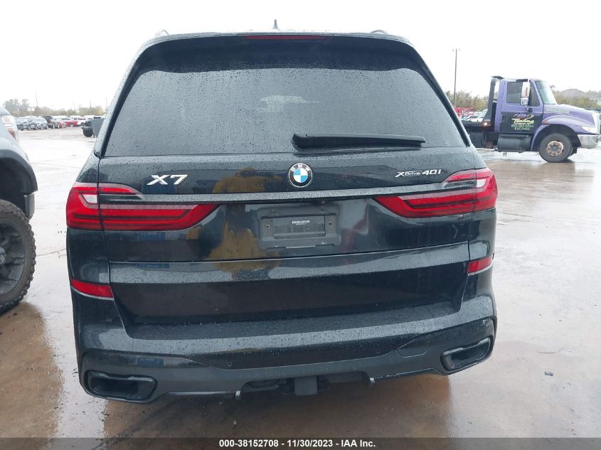 2021 BMW X7 XDRIVE40I 5UXCW2C09M9H09192