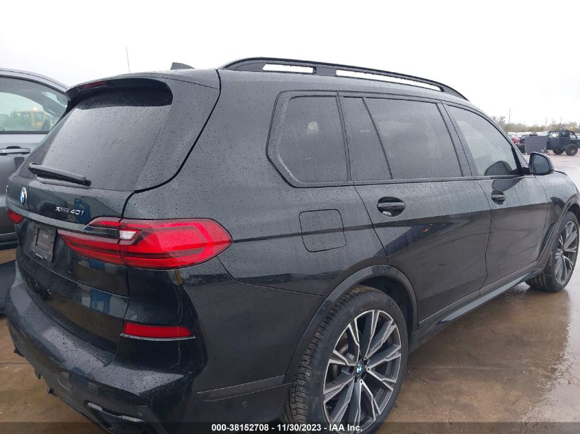 2021 BMW X7 XDRIVE40I 5UXCW2C09M9H09192