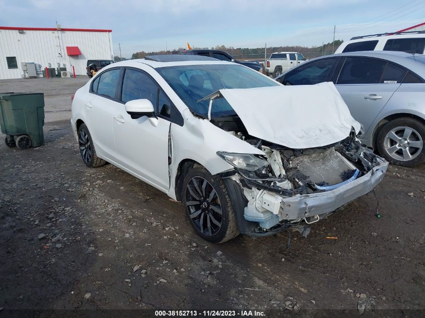 2015 HONDA CIVIC EXL - 19XFB2F94FE047005