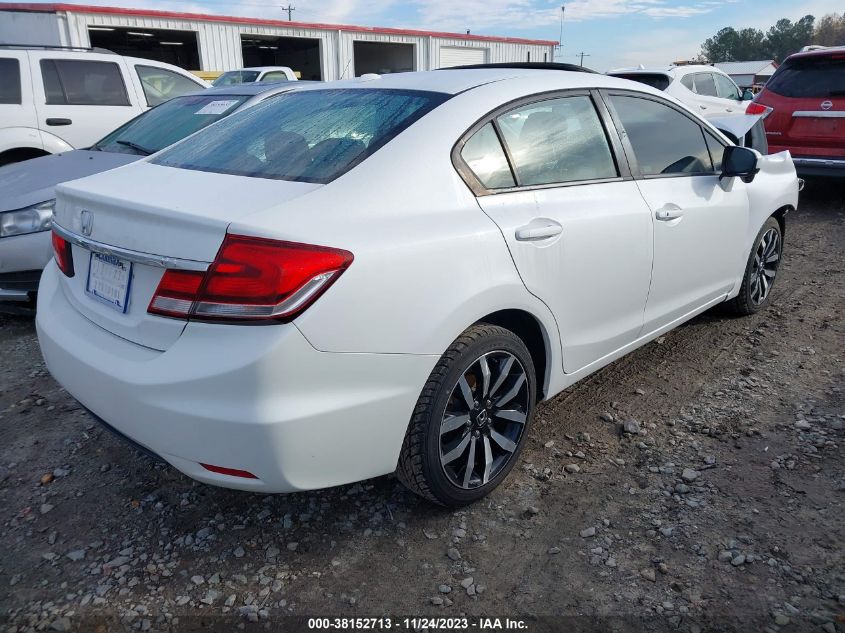 2015 HONDA CIVIC EXL - 19XFB2F94FE047005