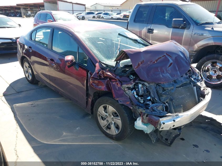 2014 HONDA CIVIC LX - 19XFB2F53EE049937