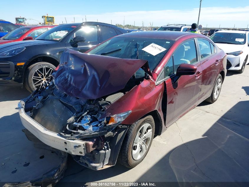 2014 HONDA CIVIC LX - 19XFB2F53EE049937
