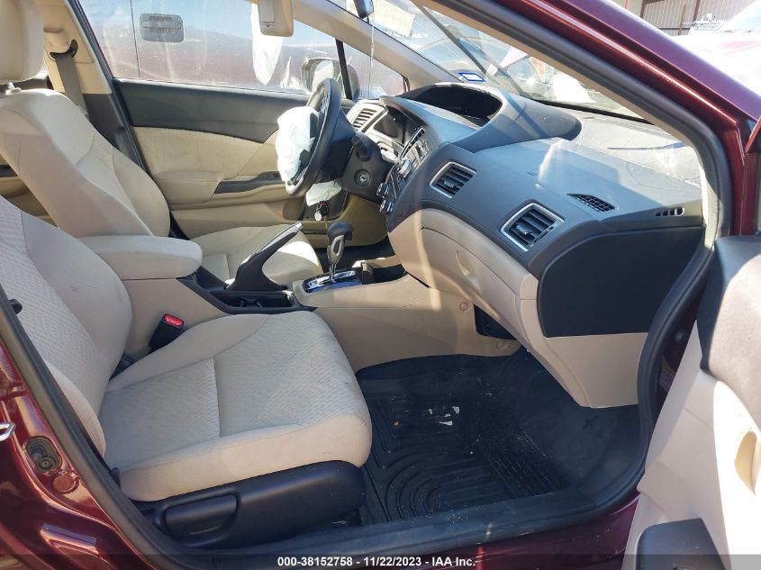 2014 HONDA CIVIC LX - 19XFB2F53EE049937