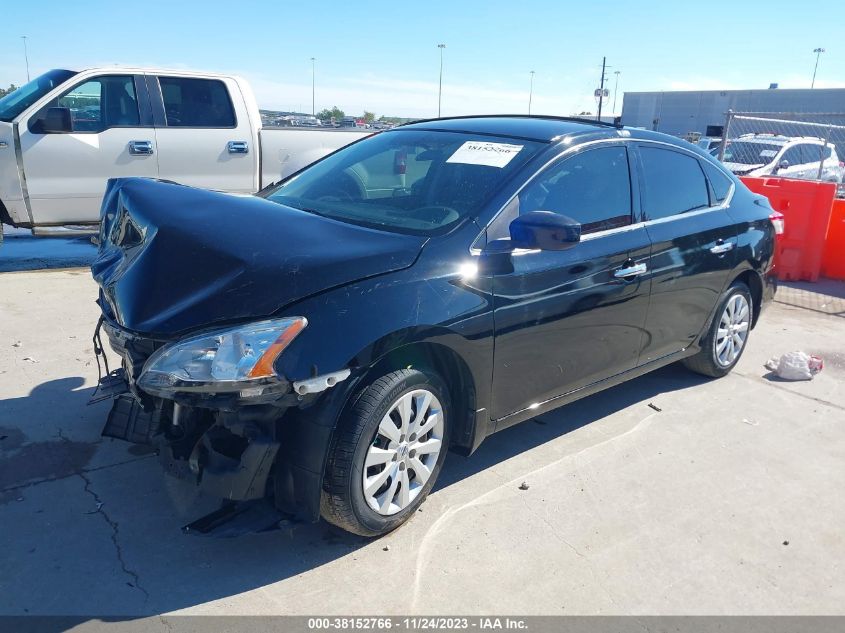 2015 NISSAN SENTRA S/SV/SR/SL - 3N1AB7AP9FL690221