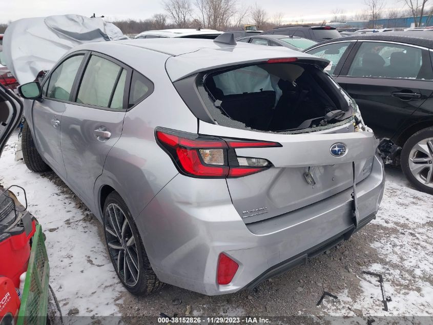 2024 SUBARU IMPREZA SPORT - JF1GUAFC7R8267456