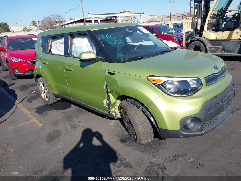 2019 KIA SOUL - KNDJN2A24K7920743