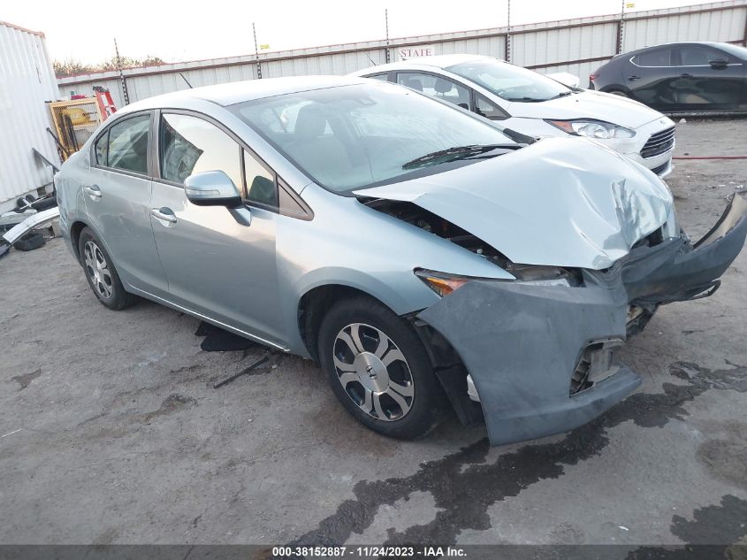 2013 HONDA CIVIC HYBRID - 19XFB4F21DE003636