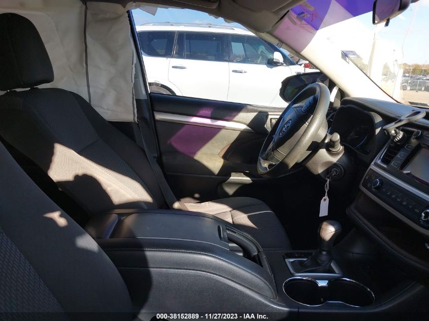 2014 TOYOTA HIGHLANDER LE V6 - 5TDZKRFHXES031280