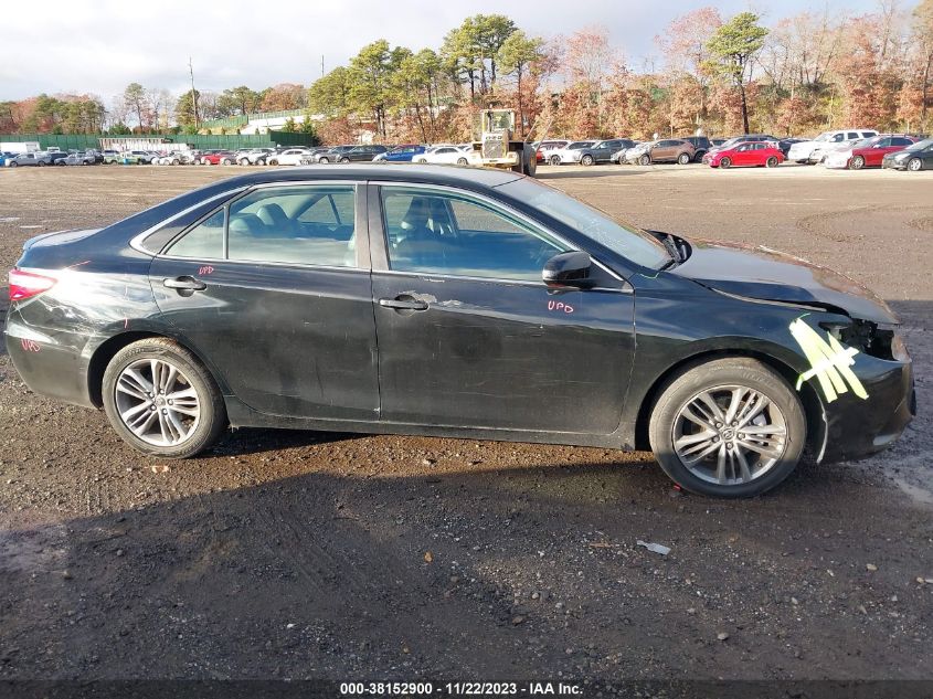 2015 TOYOTA CAMRY SE - 4T1BF1FK8FU051507