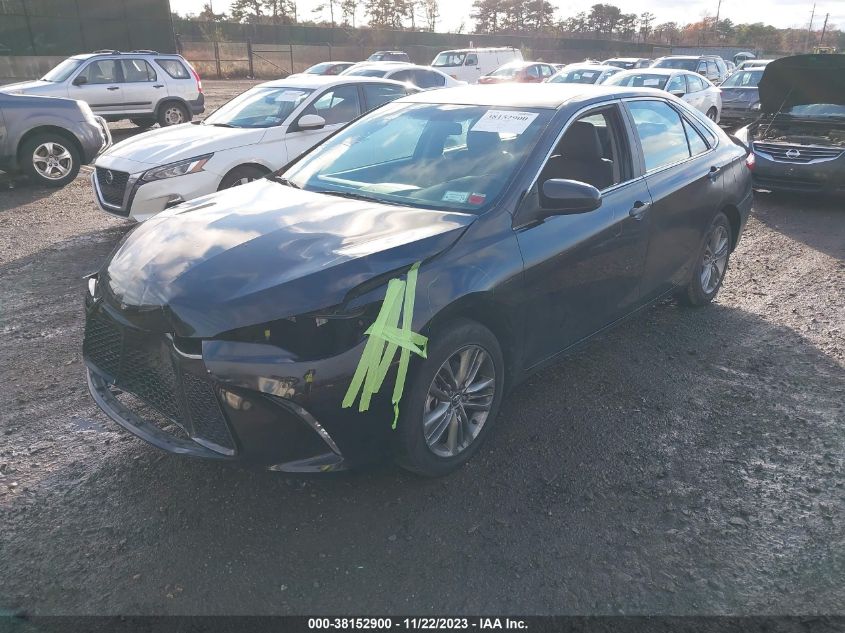 2015 TOYOTA CAMRY SE - 4T1BF1FK8FU051507
