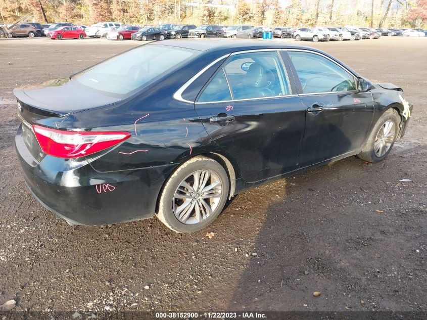 2015 TOYOTA CAMRY SE - 4T1BF1FK8FU051507