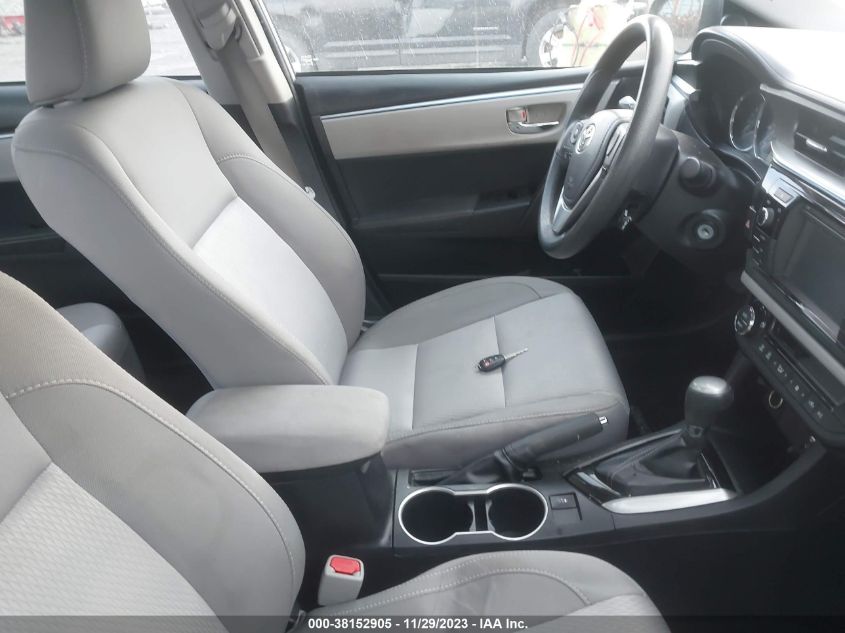 2015 TOYOTA COROLLA L/LE/LE PLS/PRM/S/S PLS - 2T1BURHE6FC364357