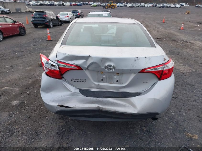 2015 TOYOTA COROLLA L/LE/LE PLS/PRM/S/S PLS - 2T1BURHE6FC364357