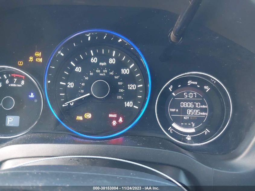 2016 HONDA HR-V LX - 3CZRU5H35GM721147