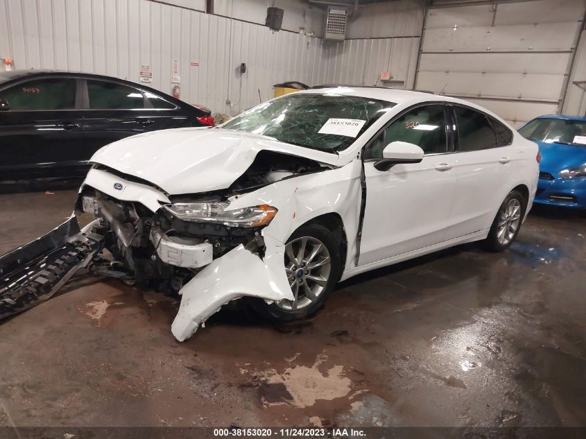 2017 FORD FUSION SE - 3FA6P0HD6HR247165