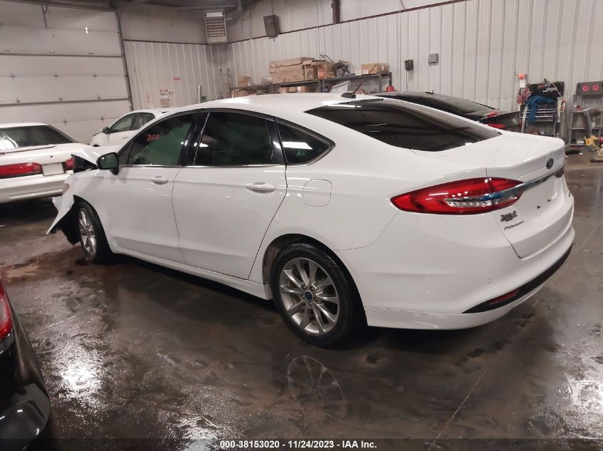 2017 FORD FUSION SE - 3FA6P0HD6HR247165