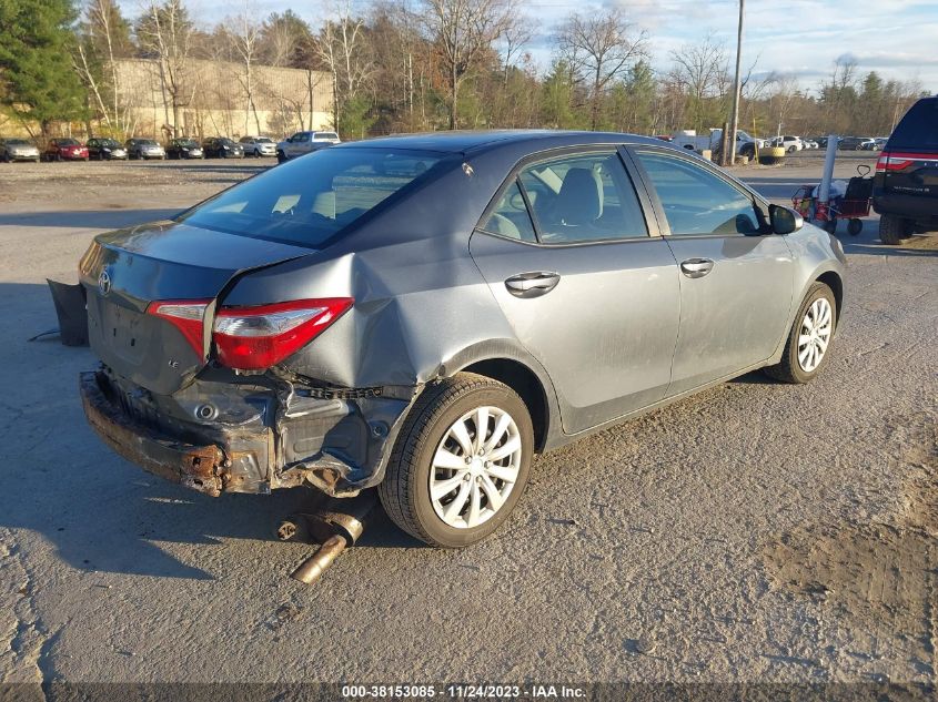 2014 TOYOTA COROLLA LE - 2T1BURHE5EC166657