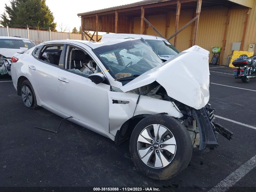 KNAGT4LCXH5005348 KIA OPTIMA HYBRID BASE 2017