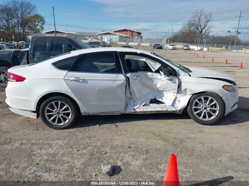 2017 FORD FUSION SE - 3FA6P0H71HR144794