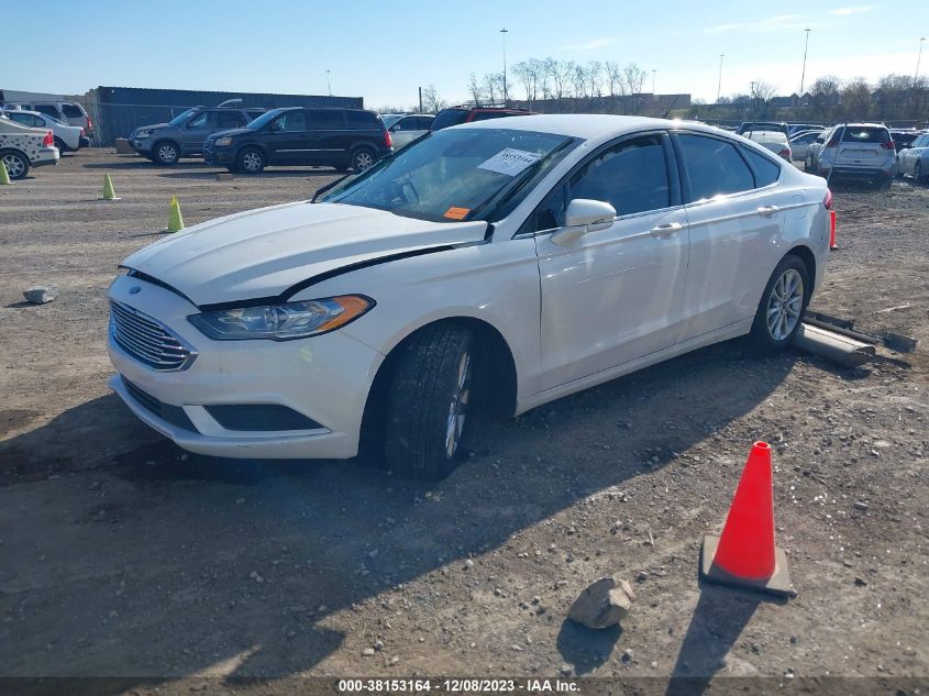 2017 FORD FUSION SE - 3FA6P0H71HR144794