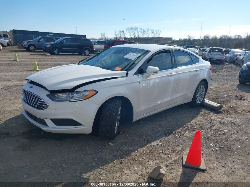 2017 FORD FUSION SE - 3FA6P0H71HR144794