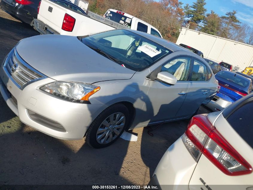 2015 NISSAN SENTRA S/SV/SR/SL - 3N1AB7AP0FL662775