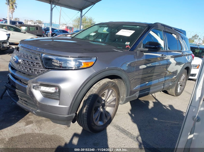 VIN 1FMSK7DH1NGA14530 2022 FORD EXPLORER XLT