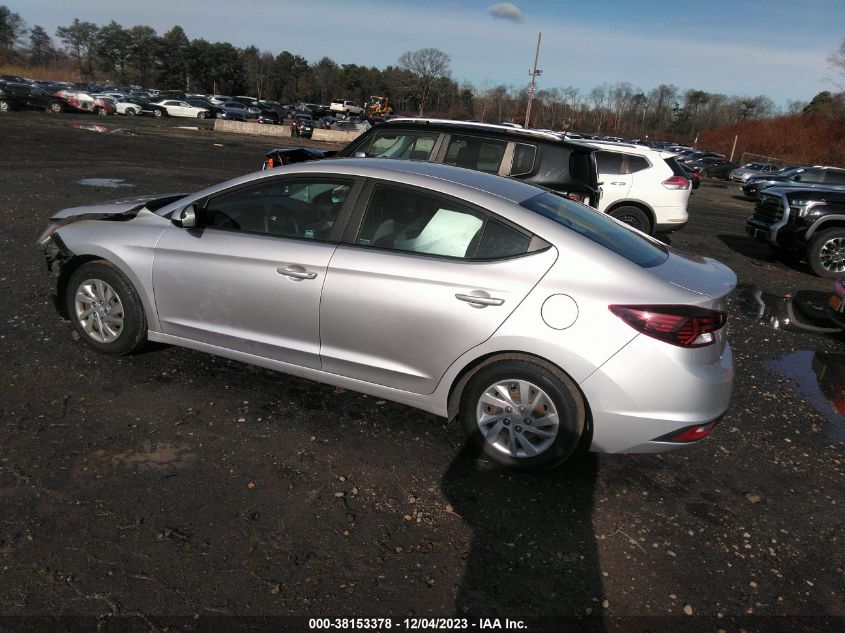 2019 HYUNDAI ELANTRA SE - KMHD74LF8KU842550