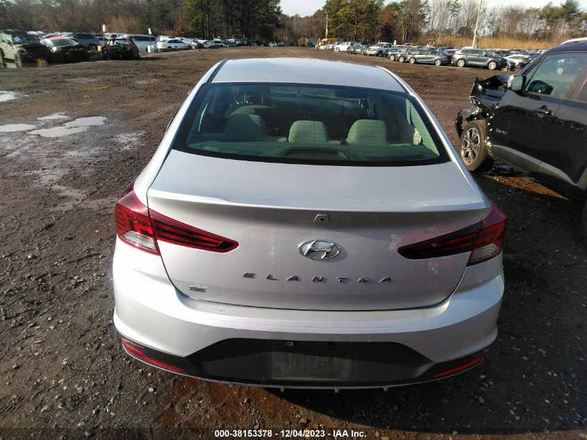 2019 HYUNDAI ELANTRA SE - KMHD74LF8KU842550